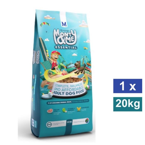 Picture of MONTEGO MONTY & ME ESSENTIAL ADULT DOG FOOD 20KG