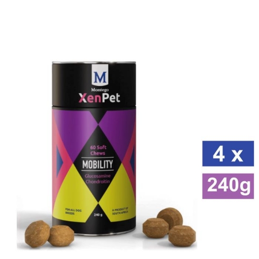 Picture of MONTEGO XENPET MOBILITY SOFT CHEWS 4X240G