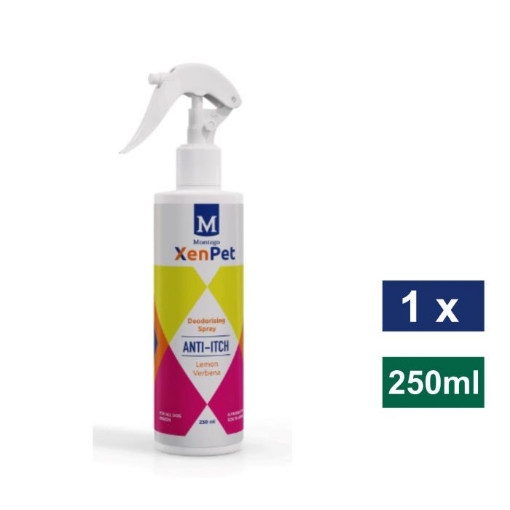 Picture of MONTEGO XENPET ANTI-ITCH DEODORISING PET SPRAY LEMON & VERBANA 1x250ML