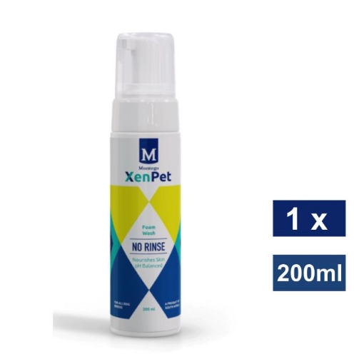 Picture of MONTEGO XENPET NO RINSE FOAM 1x200ML