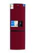 Picture of CAPRI TOP FRIDGE / BOTTOM FREEZER WITH WATER DISPENSER RED 390L