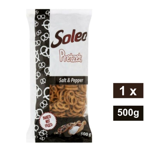Picture of SOLEO PRETZEL CLASSIC SALT & PEPPER 500g