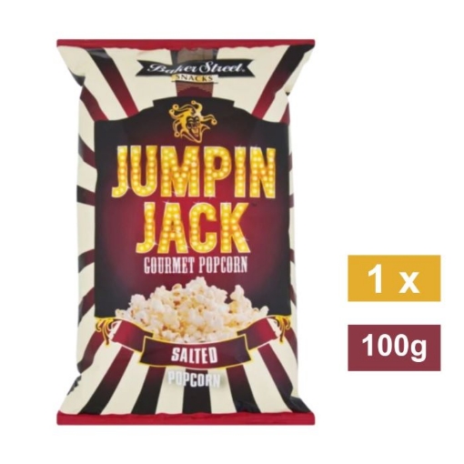 Picture of JUMPIN JACK LIGHTLY SALTED GOURMET POPCORN  100g