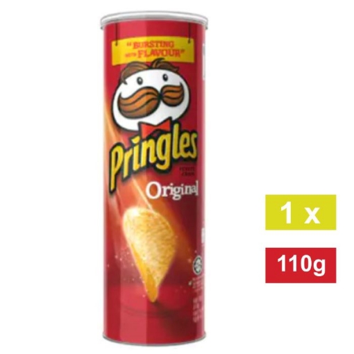 Picture of PRINGLES ORIGINAL POTATO CRISPS 110g 