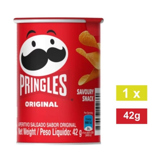 Picture of PRINGLES ORIGINAL POTATO CRISPS 42g