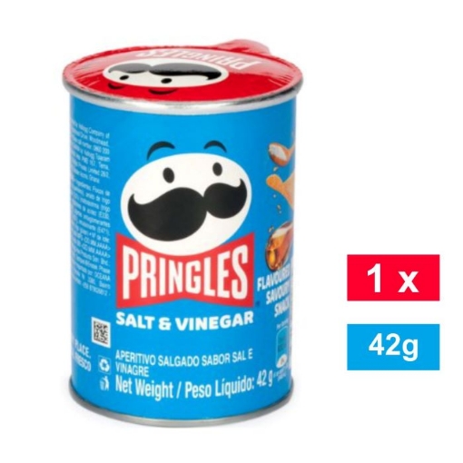 Picture of PRINGLES SALT & VINEGAR POTATO CRISPS 42g