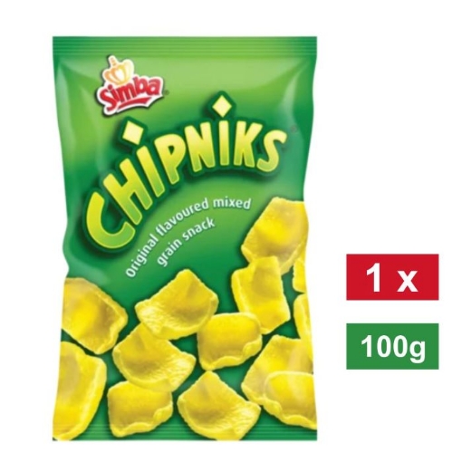 Picture of SIMBA CHIPNIKS ORIGINAL FLAVOUR MIXED GRAIN SNACK 100g