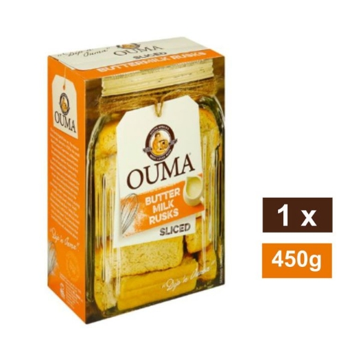 Picture of OUMA BUTTER MILK  SLICED RUSKS  450g