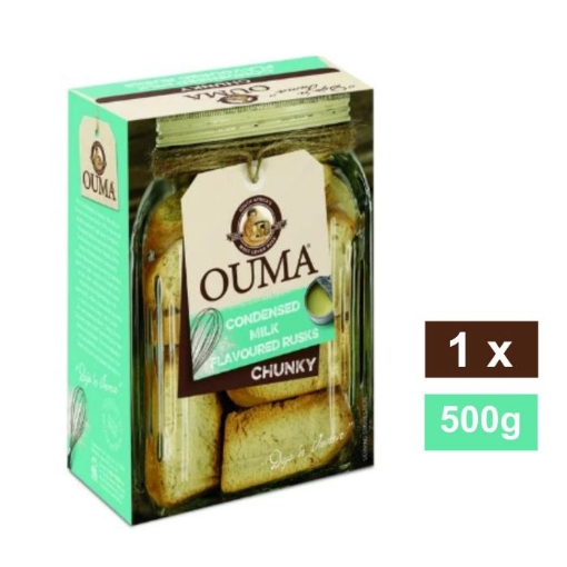 Picture of OUMA CHUNKY CONDENSED MILK RUSKS   500g