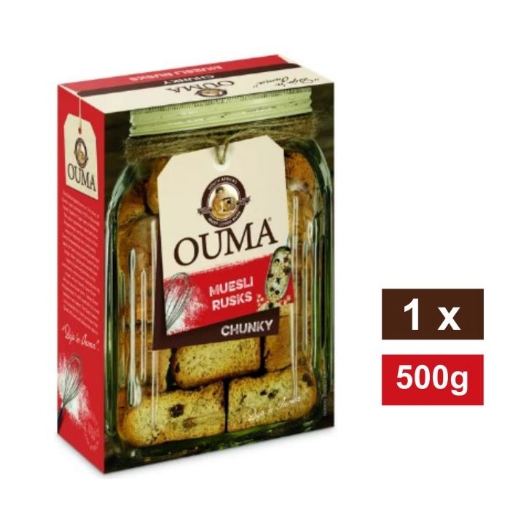 Picture of OUMA CHUNKY MUESLI RUSKS 500g