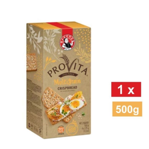 Picture of BAKERS PROVITA  MULTIGRAIN  CRISPBREAD  500g 