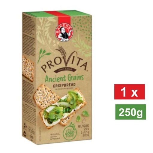 Picture of BAKERS PROVITA  ANCIENT GRAINS CRISPBREAD  250g