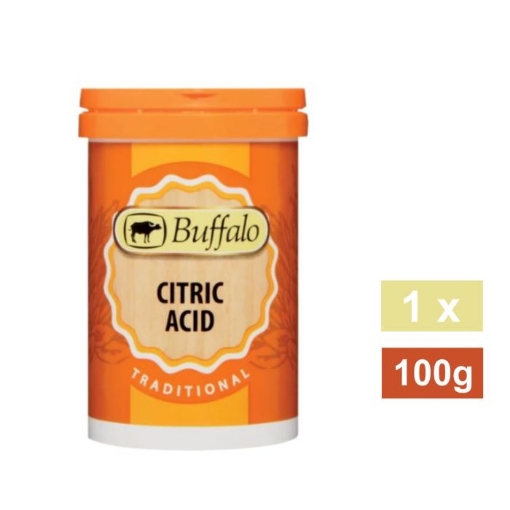 Picture of BUFFALO TRADITIONAL CITRIC ACID 100g