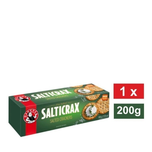 Picture of BAKERS SALTICRAX ORIGINAL CRACKERS 200g