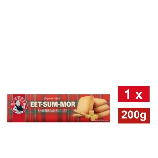 Picture of BAKERS EET-SUM-MOR  SHORTBREAD BISCUITS 200g