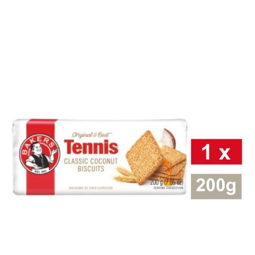 Picture of BAKERS TENNIS CLASSIC COCONUT BISCUITS 200g 