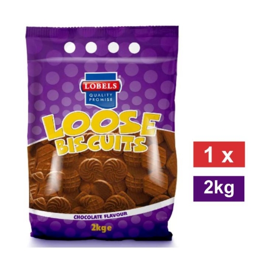 Picture of LOBELS LOOSE BISCUITS CHOCOLATE FLAVOURED 2Kg