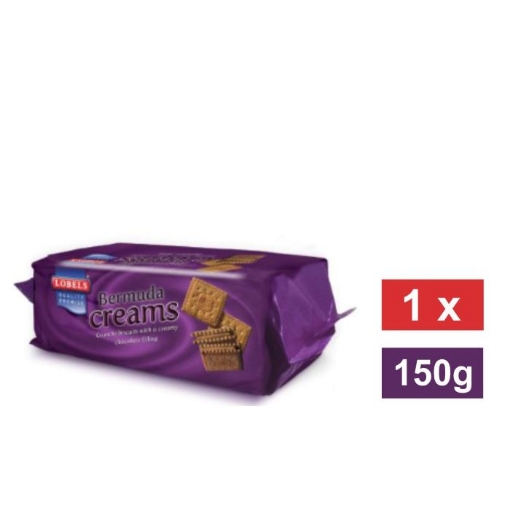 Picture of LOBELS BERMUDA CREAMS BISCUITS  150g