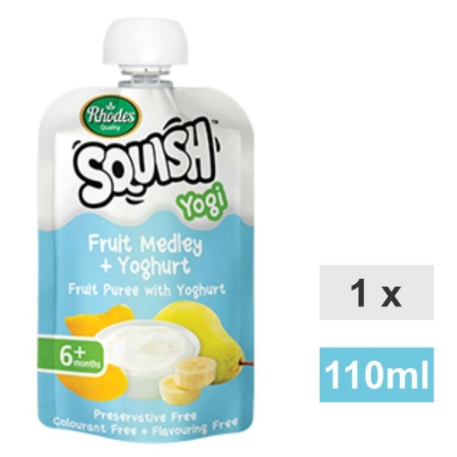 Picture of Rhodes Squish, Froot Medley & Yoghurt 110ml