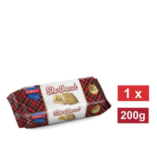 Picture of LOBELS SHORTBREAD BISCUITS 200g 