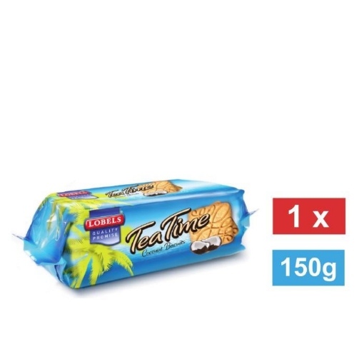 Picture of LOBELS TEA TIME COCONUT BISCUITS 150g 