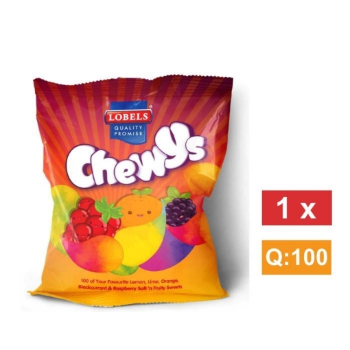 Picture of LOBELS ASSORTED CHEWYS 100pcs