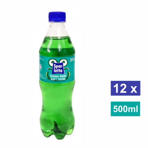 Picture of SPAR-LETTA CREME SODA SOFT DRINK P.E.T 12x500ml