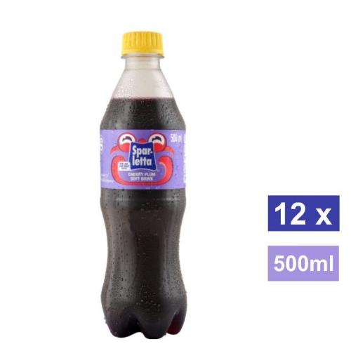 Picture of SPAR-LETTA CHERRY PLUM SOFT DRINK P.E.T 12x500ml 