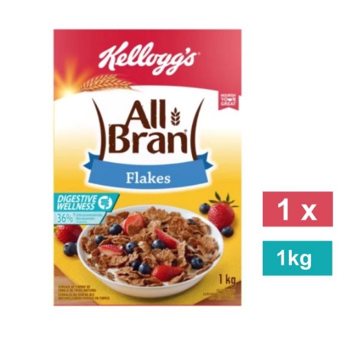 Picture of KELLOGG'S ALL-BRAN FLAKES CEREAL 1kg