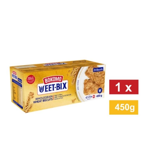 Picture of BOKOMO WEET-BIX WHOLEGRAIN WHEAT BISCUITS 450g