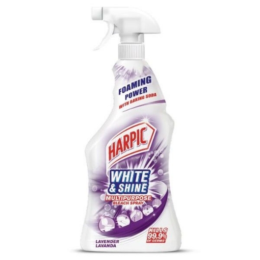 Picture of HARPIC WHITE AND SHINE LAVENDER - TRIGGER 500ml