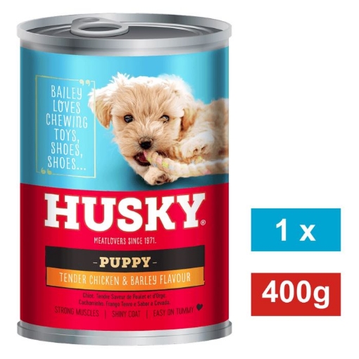 Picture of HUSKY PUPPY TINNED FOOD 400g