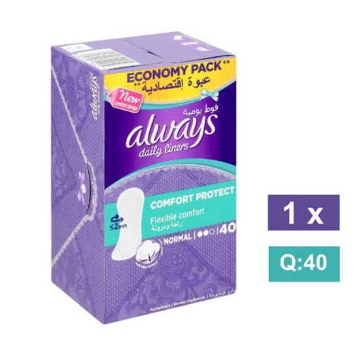 Picture of ALWAYS PANT LINERS NORMAL 40's