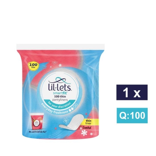 Picture of LIL LETS SCENTED PANT LINERS Q:100's 