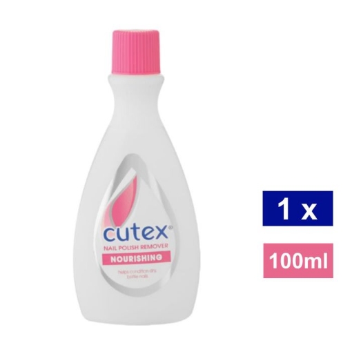 Picture of CUTEX NAIL POLISH REMOVER -  NOURISHING 100ml  