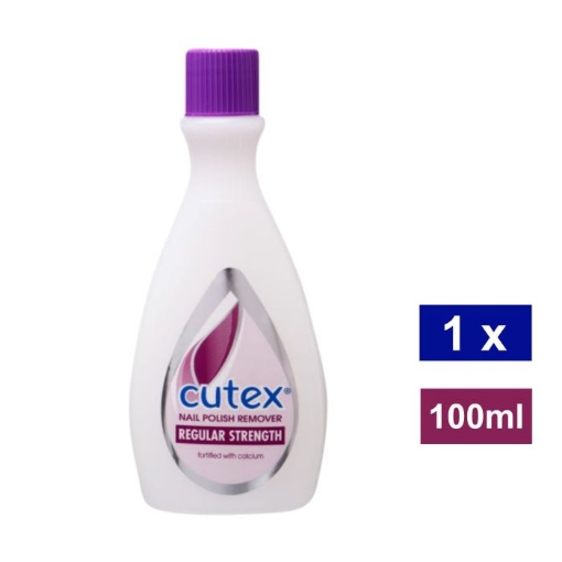 Picture of CUTEX NAIL POLISH REMOVER -  REGULAR STRENGTHENING 100ml 