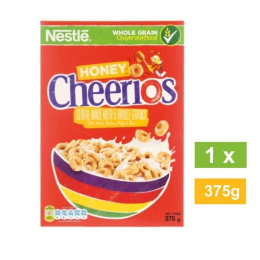 Picture of NESTLE CHEERIOS HONEY FLAVOURED CEREAL 375g