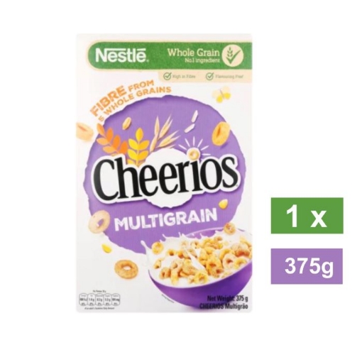 Picture of NESTLE CHEERIOS WHOLEGRAIN MULTIGRAIN CEREAL 375g