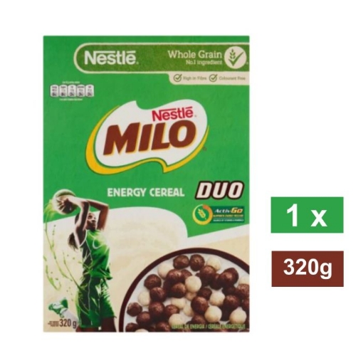 Picture of NESTLE MILO DUO ENERGY WHOLEGRAIN CEREAL 320g