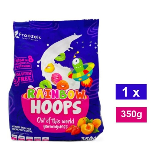 Picture of FROOZELS RAINBOW HOOPS CEREAL 350g