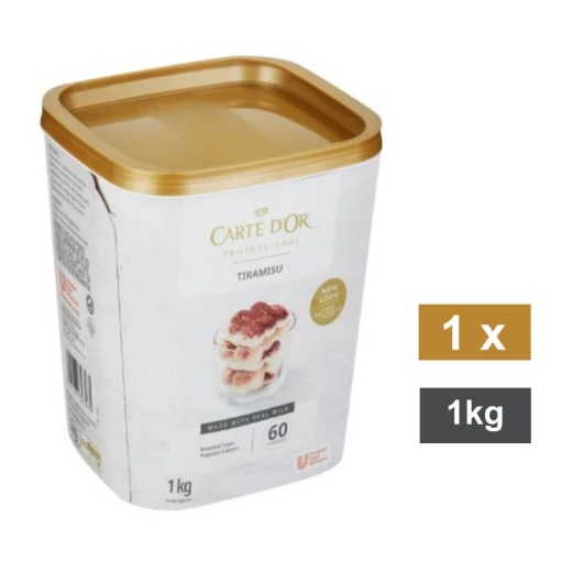 Picture of CARTE D'OR PROFESSIONAL TIRAMISU  TUB 1KG 