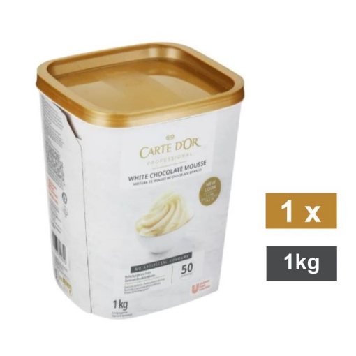 Picture of CARTE D'OR PROFESSIONAL WHITE CHOCOLATE MOUSSE 1KG