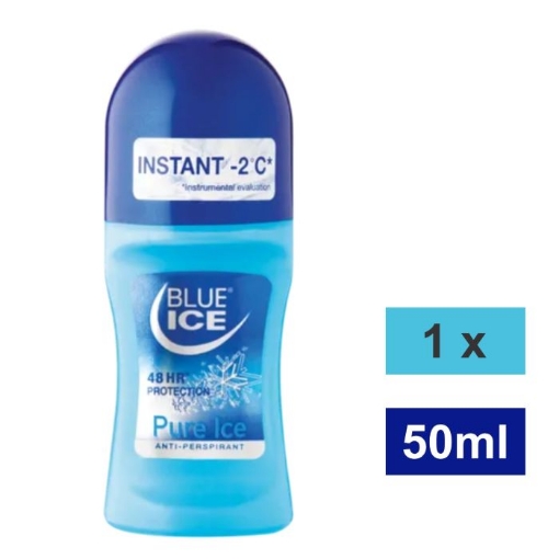 Picture of BLUE ICE ROLL ON DEODORANT - PURE ICE 50ml