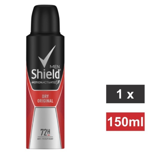 Picture of SHIELD MEN DEODORANT SPRAY - DRY ORIGINAL 150ml