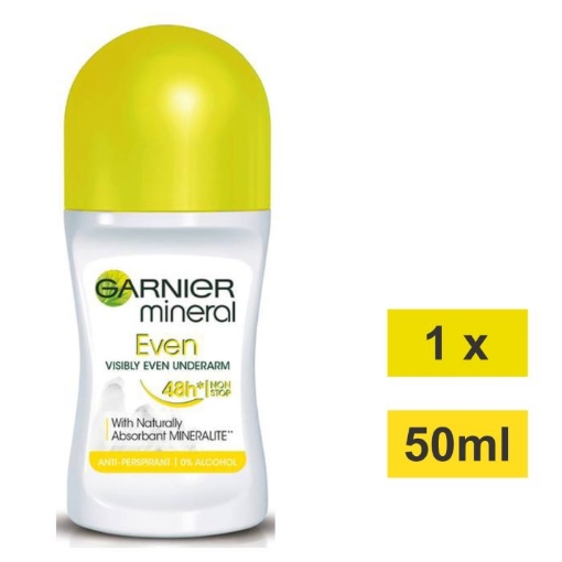 Picture of GARNIER MINERAL LADIES ROLL ON DEODORANT - EVEN 50ml