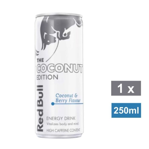 Picture of RED BULL COCONUT & BERRY EDITION ENERGY DRINK CAN 250ml  