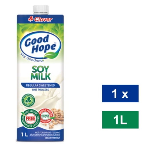 Picture of CLOVER GOOD HOPE SOYA MILK - REGULAR 1L