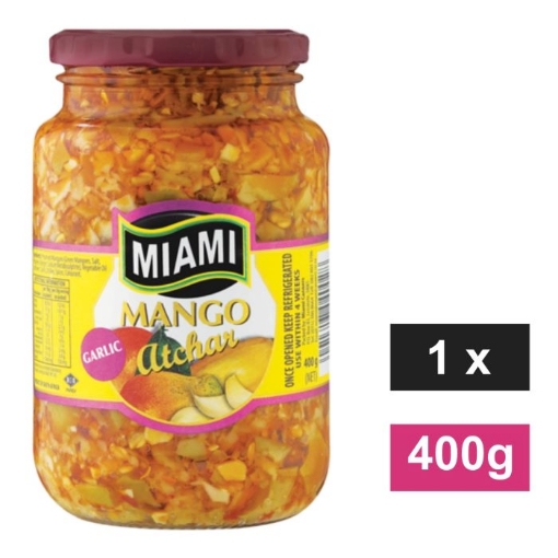 Picture of MIAMI MANGO GARLIC ATCHAR 400g