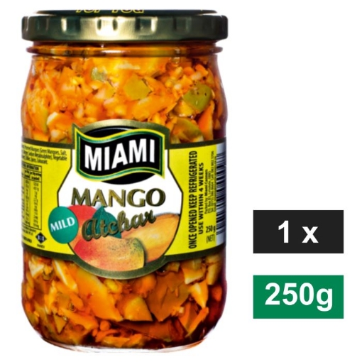 Picture of MIAMI MANGO MILD ATCHAR 250g