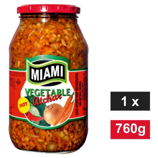 Picture of MIAMI VEGETABLE HOT ATCHAR 760g